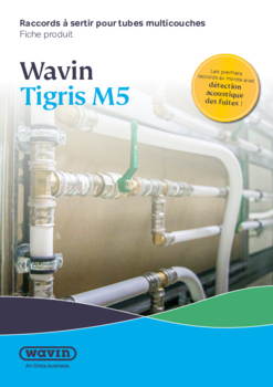 Platine multicouche à sertir Robifix Tigris M5 Wavin