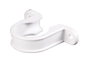product visual Osma Waste solvent weld pipe bracket 40mm white