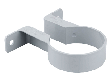 product visual Osma RoundLine pipe bracket 68mm grey