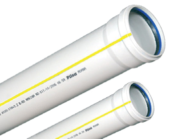 product visual PVC S&W Pipe w/R.R.GY 75 L=0.25 T2