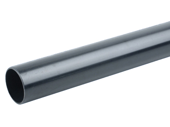 product visual Wavin PVC-C Solvent Weld Waste Plain Ended Pipe 40mm Black 3m