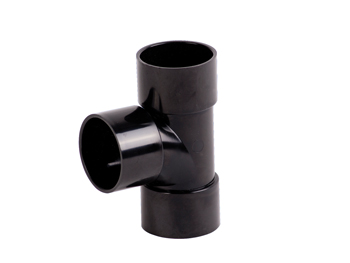 product visual Wavin PVC-C Solvent Weld Waste Tee 87.5° 32mm Black