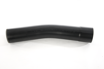 product visual Wavin PVC Duct Bend 11.25° Socketed 110mm Black