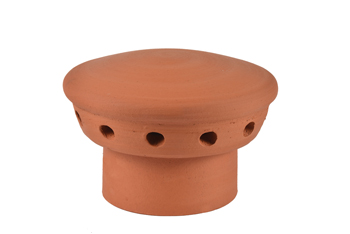 product visual Hepworth Terracotta fluvent ventilation terminal red 180mm