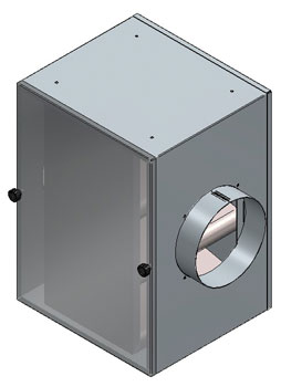Immagine prodotto Box filtro efficienza F7 Ø160mm