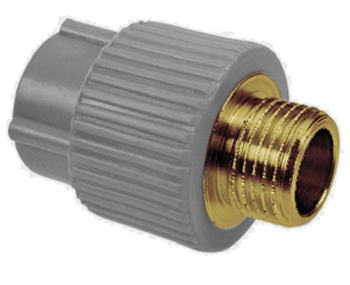 product visual PPR Adaptor M.Metal Th. GY 32x3/4"