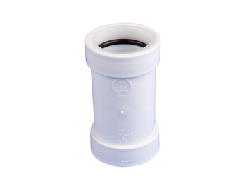 product visual Osma Waste push-fit double socket 40mm white