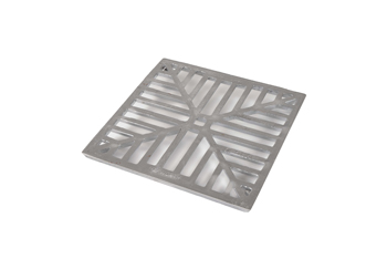 product visual Hepworth Clay square aluminium gully grid 225mm