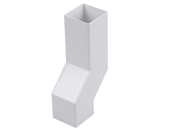 product visual Wavin Squareline Pipe Wall Offset 61mm White