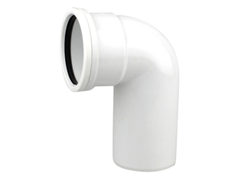 product visual OsmaSoil S/S WC connector long tail bend 87.5° 110mm white