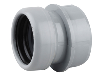 product visual OsmaSoil S/S boss adaptor (ring-seal) 40mm grey