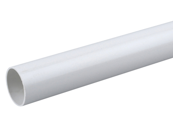 product visual Osma Waste solvent weld plain ended pipe 50mm white 3m