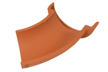 product visual Hepworth Clay left-hand channel bend 45° 225mm