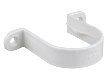 product visual Osma Waste solvent weld pipe bracket 32mm white