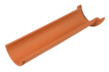 product visual Hepworth Clay socketed channel pipe 150mm length 0.3m
