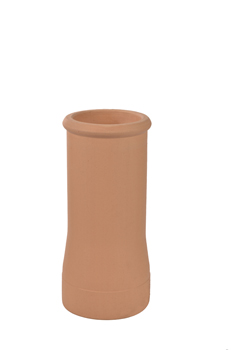 product visual Hepworth Terracotta roll top chimney pot buff height 600mm