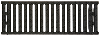 product visual Wavin Civils Channels ductile iron 150mm grating F900 length 500mm