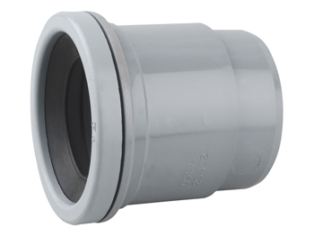 product visual OsmaSoil S/S boss adaptor (ring-seal) 50mm grey