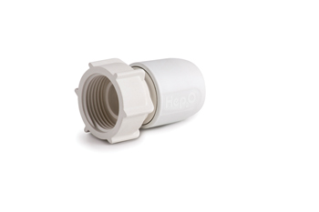 product visual Hep2O Hand-TitanTM Tap Connector 3/4"x15mm White