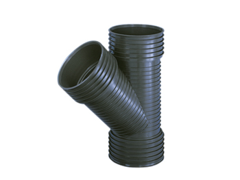 product visual Wavin TwinWall equal junction to spigot 45° 375mm