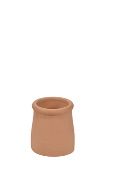 product visual Hepworth Terracotta roll top chimney pot buff height 300mm