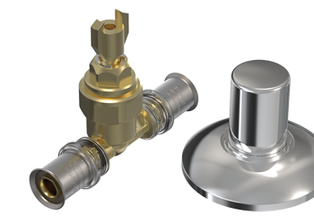 produkto paveikslėlis Tigris M5 concealed valve with cap 20