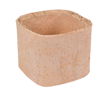 product visual Hepworth Terracotta square straight flue liner 300mm height 180mm