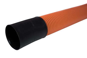Produktbillede 110 kabelrør DVK orange m/mf 6m
