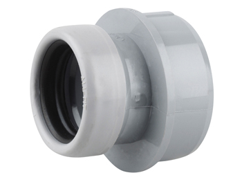 product visual OsmaSoil S/S boss adaptor (ring-seal) 32mm grey