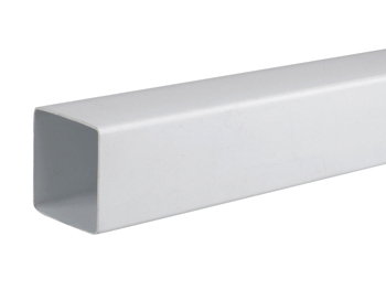 product visual Wavin Squareline Pipe 61mm White 5.5m