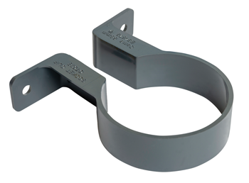 product visual Wavin RoundLine Socket Bracket 68mm Anthracite Grey