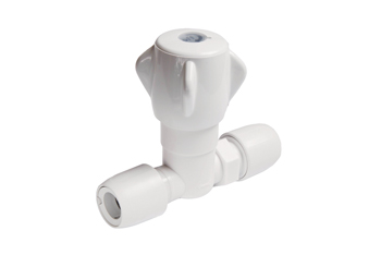 product visual Hep2O Stopcock Cold Water 15mm White