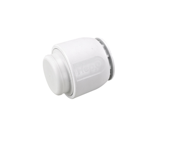 product visual Hep2O Demountable Stopend 22mm White