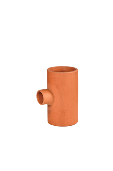 product visual Hepworth Clay plain ended curved square junction 90° 225x100mm