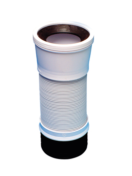 product visual Osma flexible pan connector long 110mm white