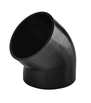 product visual Wavin HDPE elbow 45° 75mm
