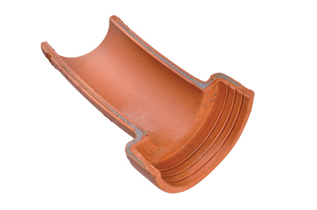 product visual Hepworth Clay left-hand channel bend 15° 225mm
