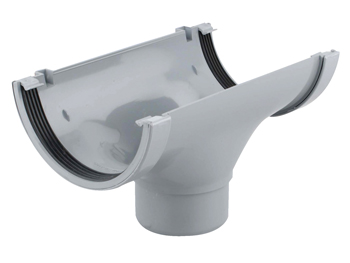 product visual Osma RoofLine running outlet 150mm grey