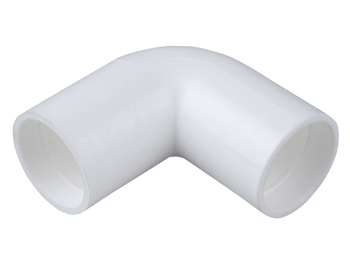 product visual Osma Overflow push-fit bend 90° 21.5mm white