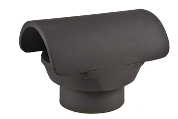 product visual Hepworth Terracotta bonnet insert ventilation terminal blue/black 205mm