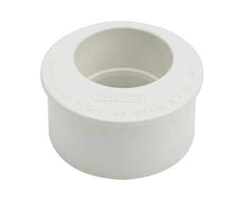 product visual Osma Waste solvent weld reducer 32x50mm white