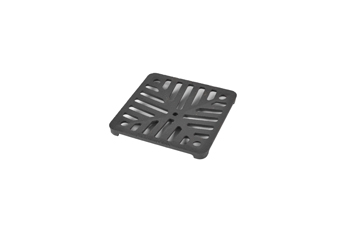 product visual Hepworth Clay square cast iron gully grid 150mm