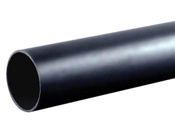 product visual Osma Waste push-fit plain ended pipe 40mm black 3m