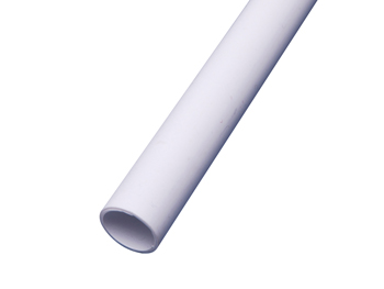 product visual Osma Overflow solvent plain ended pipe 21.5mm white 3m