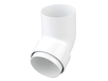 product visual Wavin RoundLine Offset Bend Spigot 68mm White