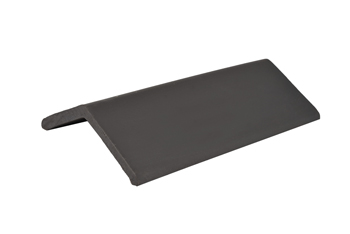 product visual Hepworth Terracotta plain angle ridge tile blue/black 125° length 450mm