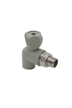 product visual PPR Radiator Valve Elbow GY 20