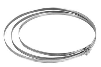 Immagine prodotto Fascette inox per tubo flessibile Ø160mm