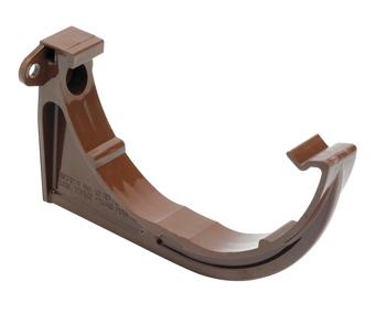 product visual Osma RoundLine gutter support bracket 112mm brown