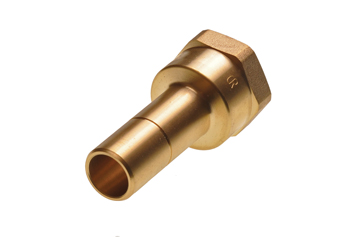 product visual Hep2O female brass spigot adaptor 0.5"x15mm